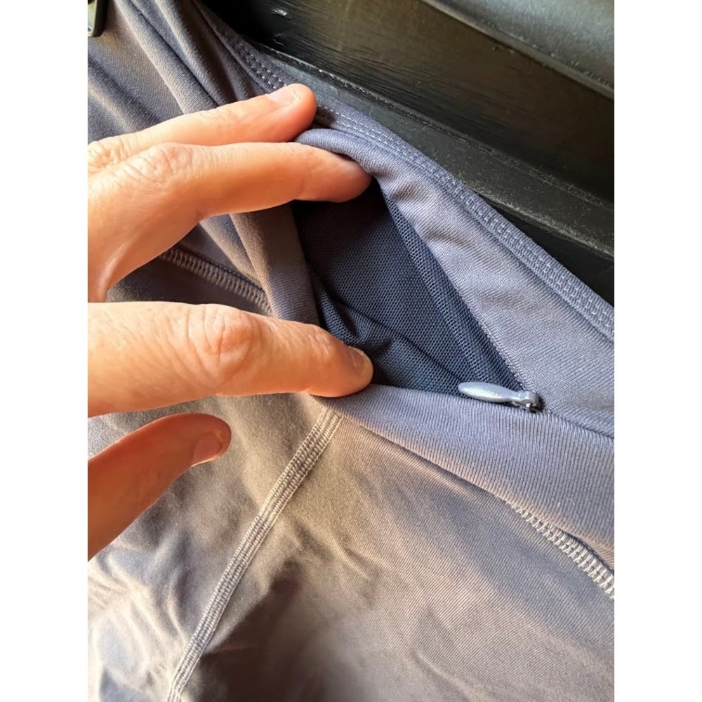 Boden Women Jessica Active Leggings Grey Rainbow Stripe Active  Size US 10 New - Picture 10 of 13